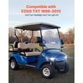 thumbnail image 3 of 12 Volt Golf Cart LED Headlight Tail Light Kit For EZGO TXT 1996-2013 Models, 3 of 7