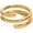 Gold, variant on 18K Gold Plated Spiral Ring, Silver and Gold Color Stainless Steel Finger Rings For Women,Size #6-10,Fashion Jewelry Gifts For Birthday Anniversary