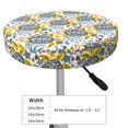 thumbnail image 2 of Uemuo Sea Turtle Pattern Round Bar Stool Seat Covers Washable Stool Cushion Slipcover Elastic Bar Chair Covers-12 inch, 2 of 7
