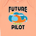 thumbnail image 4 of Inktastic Future Pilot Helicopter Boys or Girls Baby Bodysuit, 4 of 5