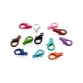 thumbnail image 4 of 50 unids/lote de ganchos con cierre de langosta Multicolor, chapados en oro y plata, accesorios para hacer joyas DIY, suministros para pulseras y collares, 12x6mm, 4 of 5