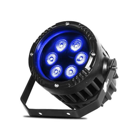 Luz Led Set De 4pz Lite Tek Parled6xt Ip65 Para Exterior LITE TEK PARLED6XT
