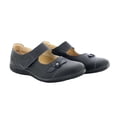 thumbnail image 2 of Boulevard Womens Touch Fastening Extra Wide Summer Casual Leather Shoes, 2 of 4