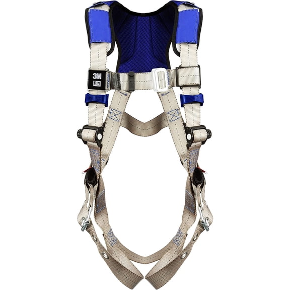 3M DBI-SALA ExoFit X100 Comfort Vest Safety Harness 1401002, Large