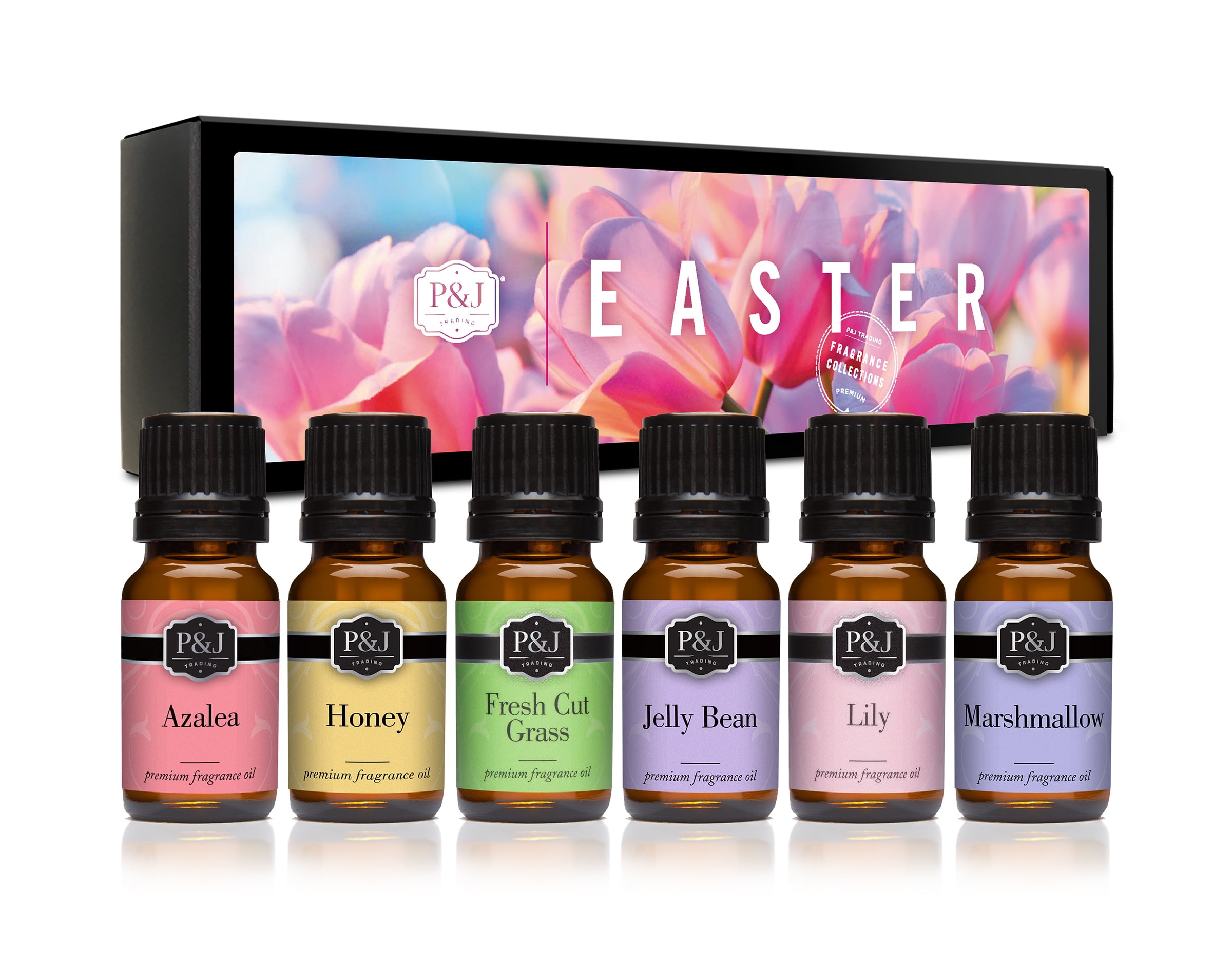 P&J Fragrance Oil Easter Set of 6 Scented Oil for Soap Making