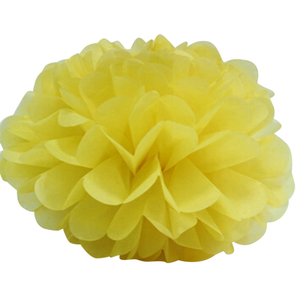 Tissue Paper Pompoms Pom Poms Flower Balls Fluffy Wedding Party Decoration