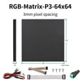 thumbnail image 4 of for LED Dot Display RGB Color LED Application Screen Brightness Adjustable HUB75 Interface Module, 4 of 5