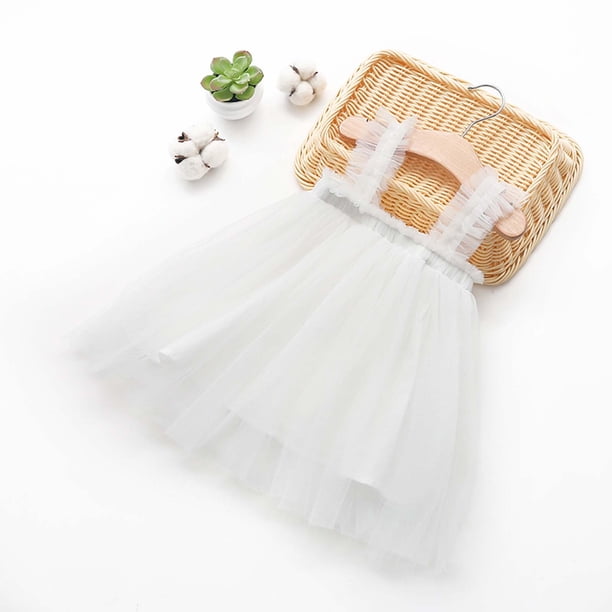 Kids Ball Gown Dress in Clearance Baby Girls Layered Dresses Toddler  Sleeveless Princess Dress Poofy Dresses for Girls Sleeveless Dress White  New - Walmart Business Supplies