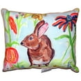 thumbnail image 2 of Brown Rabbit Left Large Indoor/Outdoor Pillow 16x20, 2 of 3