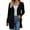 Black, variant on Knit Cardigans with Pockets Long Sleeve Womens Ribbed Button Up Mid Length Jacket Casual Plain Fall Outwear Coat (X-Large, Wine)