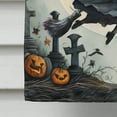 thumbnail image 4 of Flying Witch Spooky Halloween House Flag 28 in x 40 in, 4 of 5