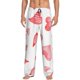 thumbnail image 1 of Fotbe Pink Hearts Pantalones de Pijama para Hombre, Pantalones de Dormir, Pantalones de Casa con Cintura Ajustable y Bolsillos-Small, 1 of 6