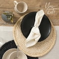 thumbnail image 7 of over&back Set of 4 Natural Round Woven Placemats - Dining Table Mat - Made with Natural Fibers - Kitchen and Home Decor - Natural, 7 of 7