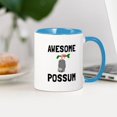 thumbnail image 3 of CafePress - Awesome Possum Mugs - 11 oz Ceramic Mug - Novelty Coffee Tea Cup, 3 of 4
