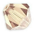 thumbnail image 2 of Swarovski Bicone Crystal Beads Item #5328/#5301 Lt. Colorado Topaz Color 4mm Size - 72 Pieces, 2 of 2