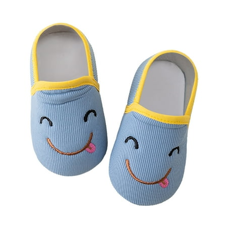 

Boys Girls Socks Shoes Toddler WarmThe Floor Socks Non Slip Prewalker Shoes Baby Feet Shoes
