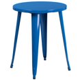 thumbnail image 1 of 24'' Round Black Metal Indoor-Outdoor Table, 1 of 3