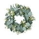 thumbnail image 4 of Corona de flores de primavera de corona de eucalipto artificial para vegetación de la puerta frontal decoración decorativa de guirnalda para la, 4 of 8