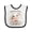 White and Black, variant on Inktastic My Very First Easter Boys or Girls Baby Bib