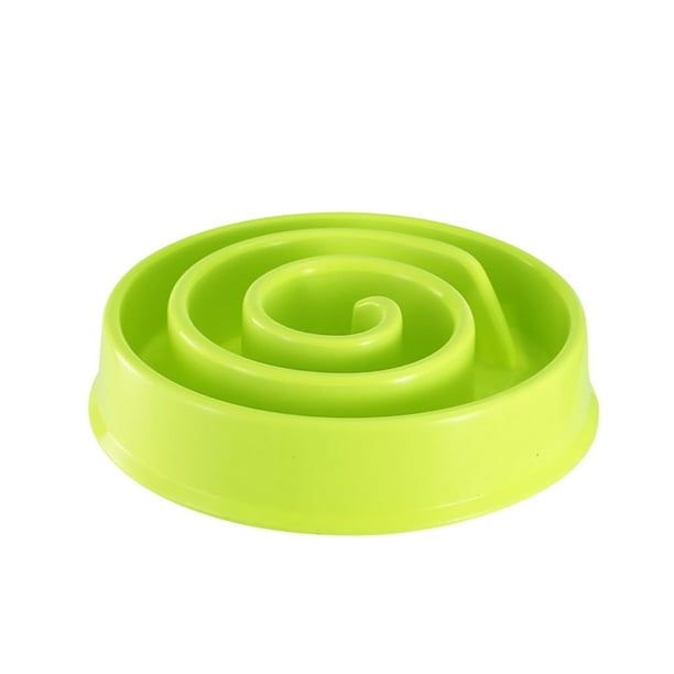 Feeding Bowl Pet Slow Feeder Antibloat Eating Habit Training Bowl PP