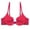Red, variant on U-Shaped Bra For Women Sexy Backless Push-Up Seamless Underwear Beautiful Comfor Everyday Bras Red M