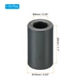 thumbnail image 2 of Unique Bargains Ferrite Toroid Core, Toroid Core 0.6' ODx0.4' IDx1.1' H, Black 10 Pack, 2 of 5