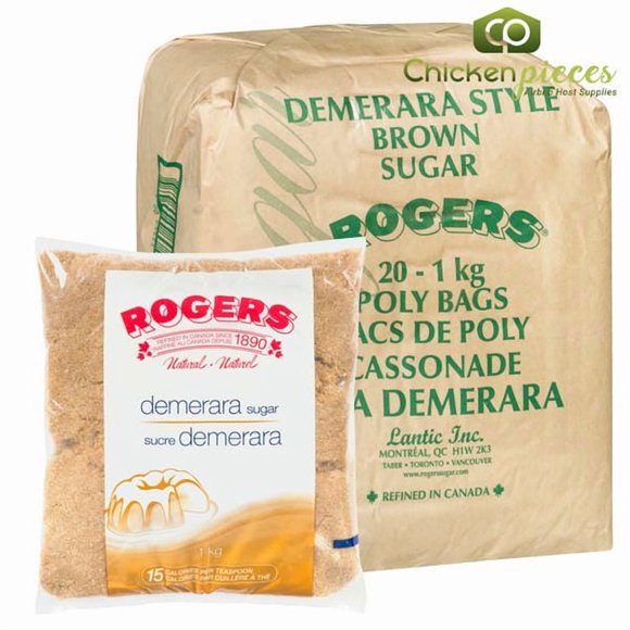 Rogers Sugar Brown Demerara 1Kg/2.20 LBS