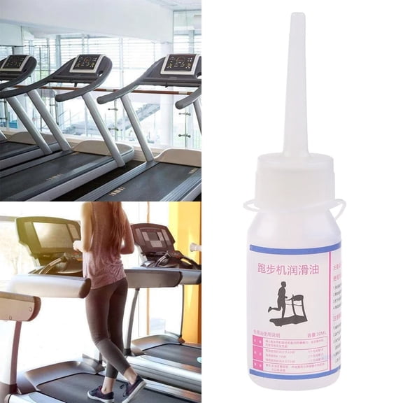 Pink Silicone Treadmill Belt Lubricant – 30ml Odorless Lube with Precision Applicator Tube for Home Gyms