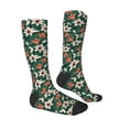 thumbnail image 4 of Lsque Lilies Flowers Printed Crew Socks Men's Women's LightWeight Thin Casual Calf Socks ,Knee High Socks,Cotton Socks, 4 of 9