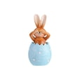 thumbnail image 2 of Easter Bunny And Egg Figurine Desktop For Tabletop Display, 2 of 5