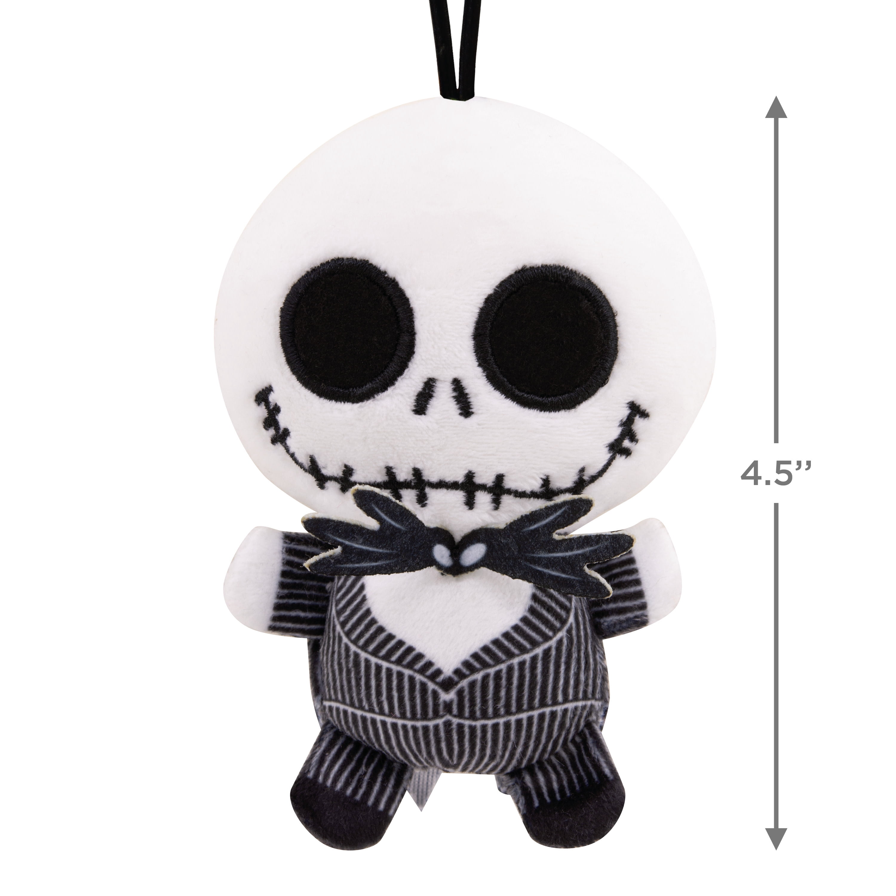Hallmark Christmas Ornament (Jack Skellington, Plush Fabric), 1 Count
