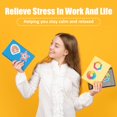 thumbnail image 4 of Lindbes 48Pcs Calm Stickers Set 6 Styles Tactile Rough Textured Stickers Reusable Sensory Stickers with Strong Adhesive Backing for Kids Adults School Classroom, 4 of 9
