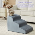 thumbnail image 2 of Escalera para perros LEXTRO de 2 peldaños, espuma antideslizante, rampa de 30 cm de alto, 2 of 6