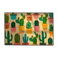 thumbnail image 1 of Door Mat Outdoor Entrance Printed Polyester Non Slip Dirt Resistant Floor Mat 24X16 Inches for Entryway Kitchen Bathroom, 1 of 7