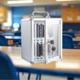 thumbnail image 3 of Armario de bolsillo para guardar teléfonos celulares, caja de seguridad para exámenes en el aula 12 ranuras, 3 of 9