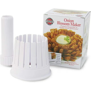 Blooming Onion Cutter Blossom Maker Set with Bread Batter Bowl Kit Slicers  Gift
