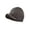 Dark Gray, variant on Sinhoon Men's Winter Beanie Hat with Brim Warm Double Knit Cuff Beanie Cap
