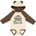 thumbnail image 3 of Inktastic Nonna and Nonno Love Me Boys or Girls Long Sleeve Baby Bodysuit, 3 of 5