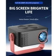 thumbnail image 4 of Mini Proyector Con Wifi, 1080p 150ansi, Corrección De Llave Automática, 180 Proyector De Películas Pantalla Giratoria 150 Pulgadas,, 4 of 7
