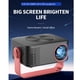 thumbnail image 4 of Proyector Portátil, Full HD 1080P, Rotación 360 Con Corrección Trapezoidal Automática Y Función De Zoom, Compatible Con Teléfono Inteligente, Computadora Portátil, TV, 4 of 7