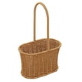 thumbnail image 3 of Flower Basket with Handle Woven Plant Basket Flower Storage Basket for Home Wedding Garden Decoration-F, 3 of 5