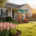 thumbnail image 5 of RICHMJ Happy Easter Garden Flag 11.81x17.72Double Sided, Bunny Garden Flags Easter Outdoor Decorations, Small Decorative Spring Yard Flags for Outside Lawn Porch Garden Decor (B), 5 of 6