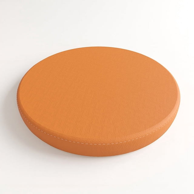 Nvzi Cojín grueso y cómodo para jardín, terraza, hogar, cocina, oficina, 11,81 x 11,81 x 1,77 pulgadas (naranja)