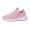 A-Pink111, variant on JAJAHO Boys Sneakers Mesh Breathable Lightweight Casual Running Tennis Shoes For Kids Lace-Up Comfortable Athletic Footwear Cozy Shoe