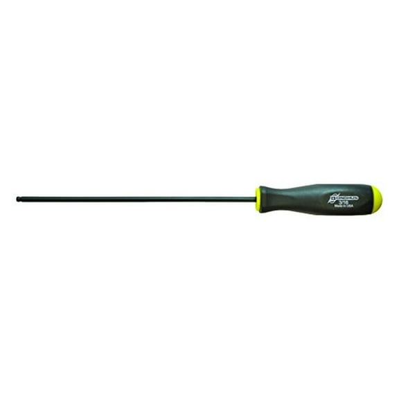 Bondhus 10710 3/16" Ball End Screwdriver w/ProGuard Finish, 7.9", 2PC