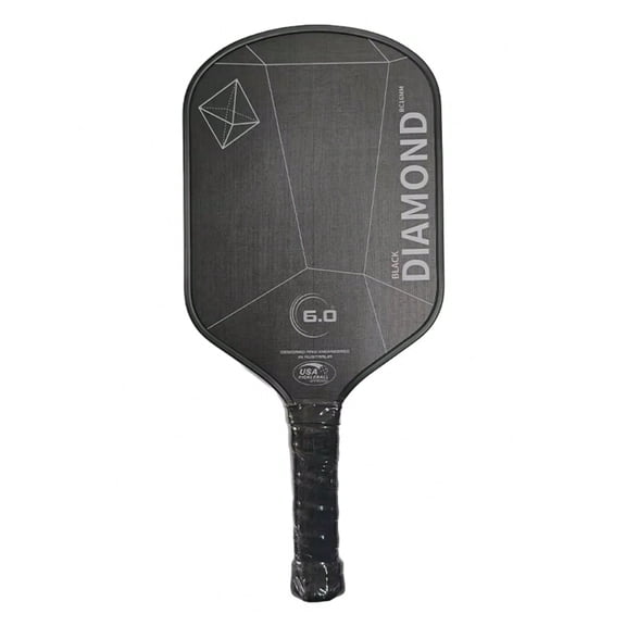 6.0 Double DIAMOND T700 16MM PRO Carbon Fiber Textured Matte Spin Pickleball Paddle, Multiple Colors, Adult Professional Competition Paddle