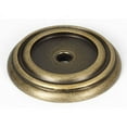 thumbnail image 6 of Alno A616-14-SN Charlie's 1-1/4" Round Solid Brass Cabinet Knob Backplate - Nickel, 6 of 7