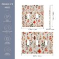 thumbnail image 2 of Yayeee Toggle Light Switch Wall Plate 2-Gang 4.56"x4.48" Decorative Outlet Cover, Autumn Leaves, 2 of 7