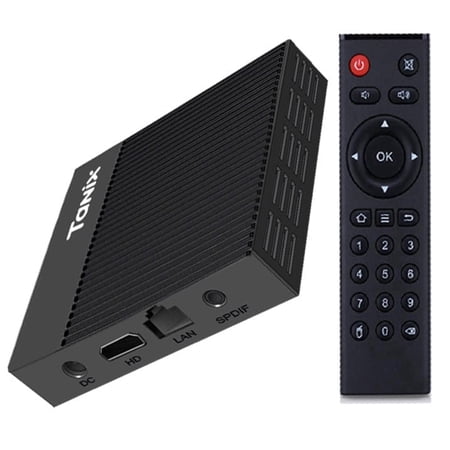Amlogic S905X4 Android 11.0 X4 with 4GB RAM 64GB ROM 4K Ultra HD H.265 Dual Band WiFi 2.4GHz/5GHz BT 4.0 100M LAN