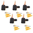 thumbnail image 4 of Miangastore 5pcs Bicycle Air Pump Nozzle Set Double Pump Head For Valve Leak Resistant Design For Inflation And Deflation, 4 of 9